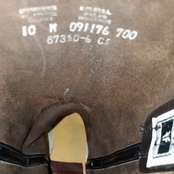 Frye Rare Vintage Tall Leather Harness Boots Men's Size 10M, Made In U.S.A. - Picture 6 of 7